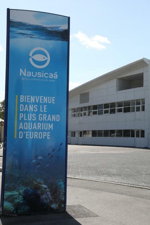 ブローニュ・シュル・メールStudio-Cosy 1 Vue Port A Deux Pas De Nausicaaアパートメント エクステリア 写真
